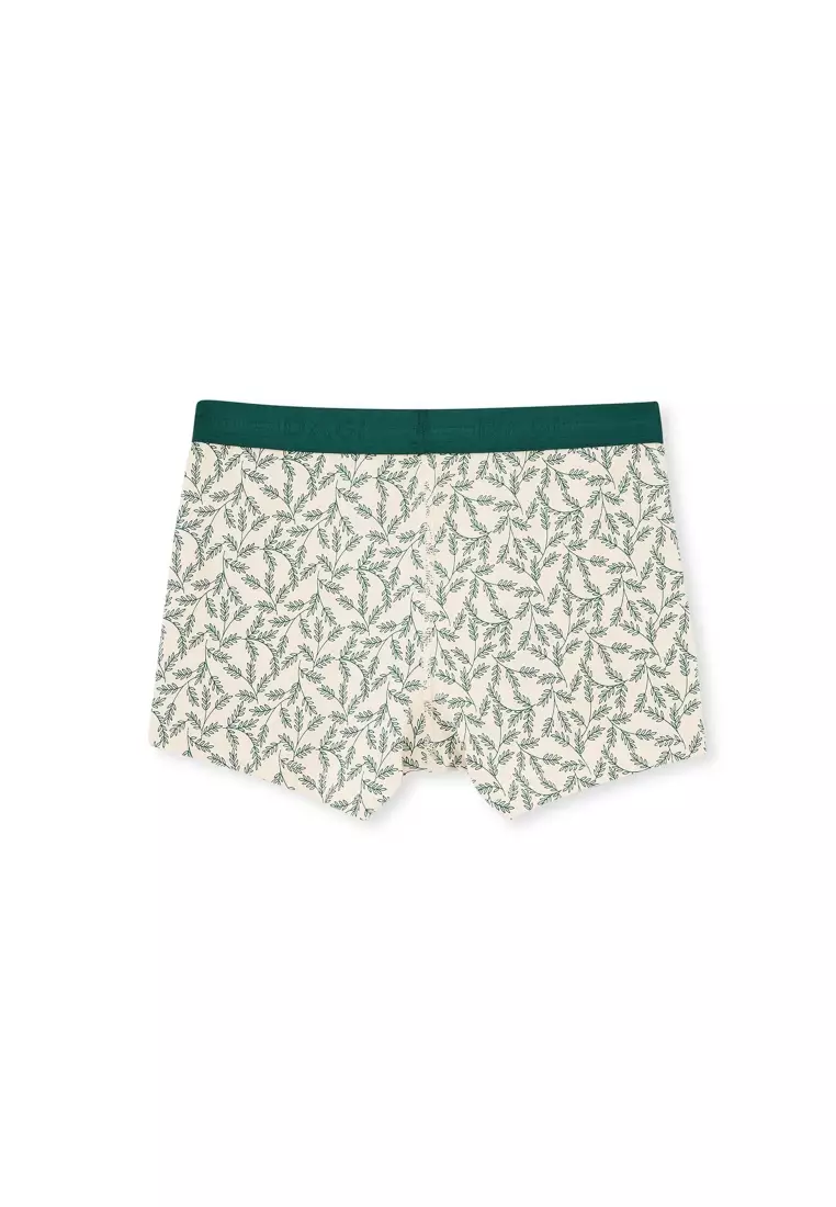 網上選購 DAGİ Cream Basic Boxer, Leaf Patterned, Regular Fit, Underwear for ...