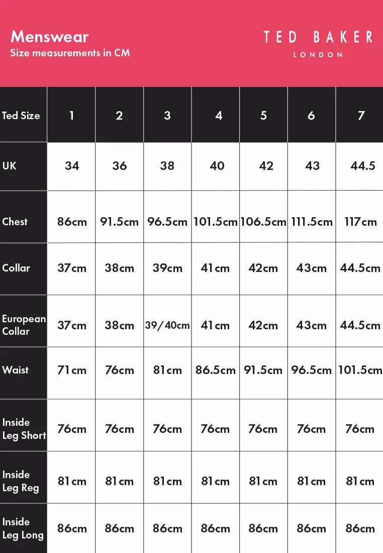 Mens Suit Ted Baker Suit Size Chart Ted Baker Suit Size Chart Chart Ted Baker Jacket Sizes Ted Baker London  Endurance Jay Slim