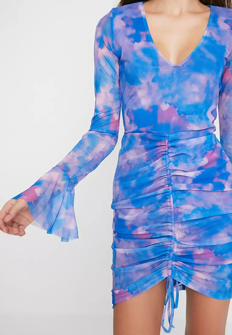 Buy Trendyol Abstract Mini Dress Online ZALORA Malaysia