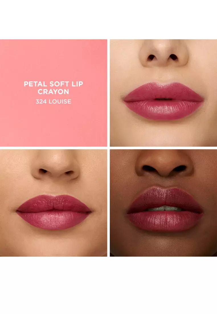 Petal Soft Lipstick Crayon - 324 Louise Bright Yellow Pink