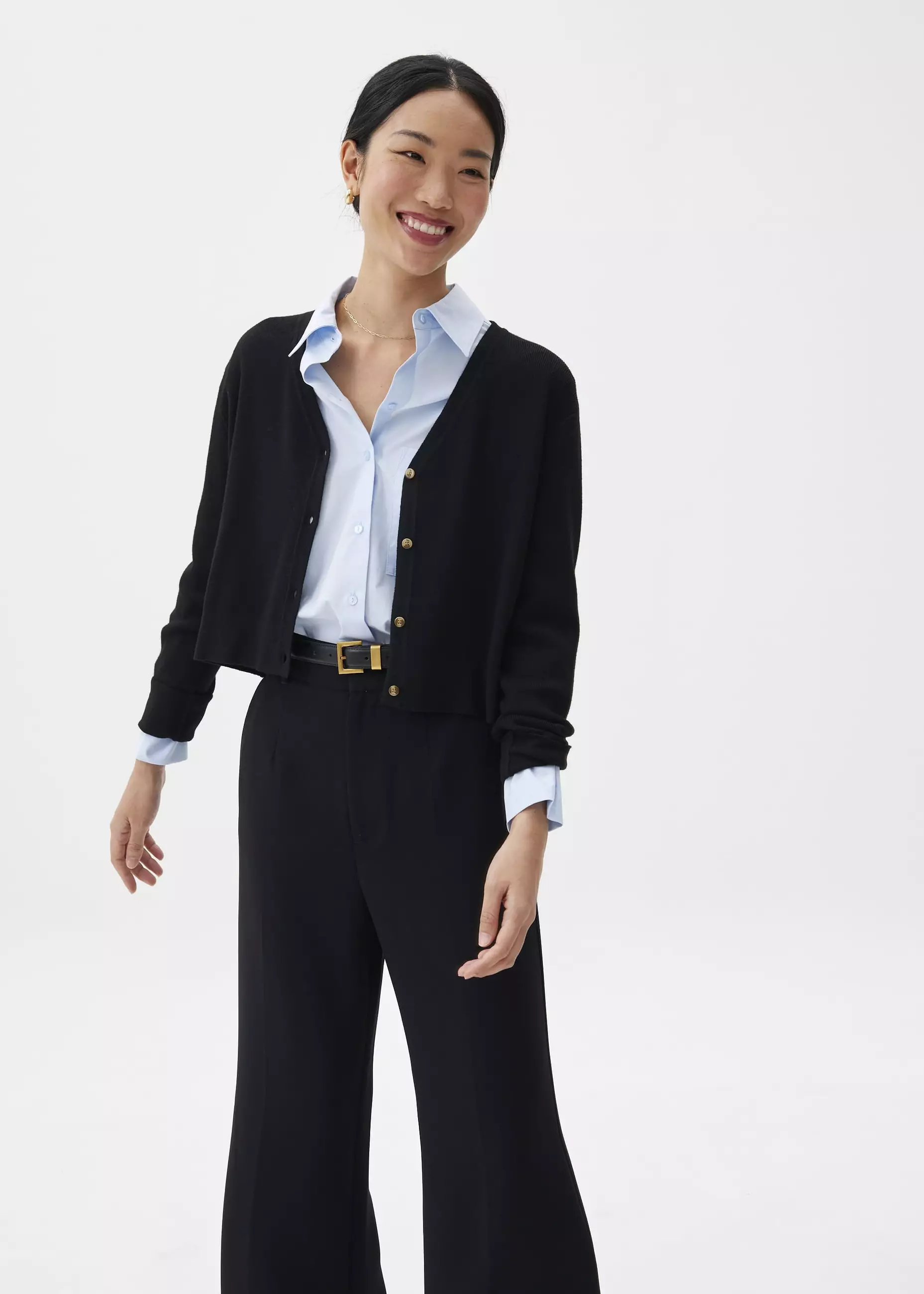 Cardigan Wanita - Jesse Button Down Knit Cardigan