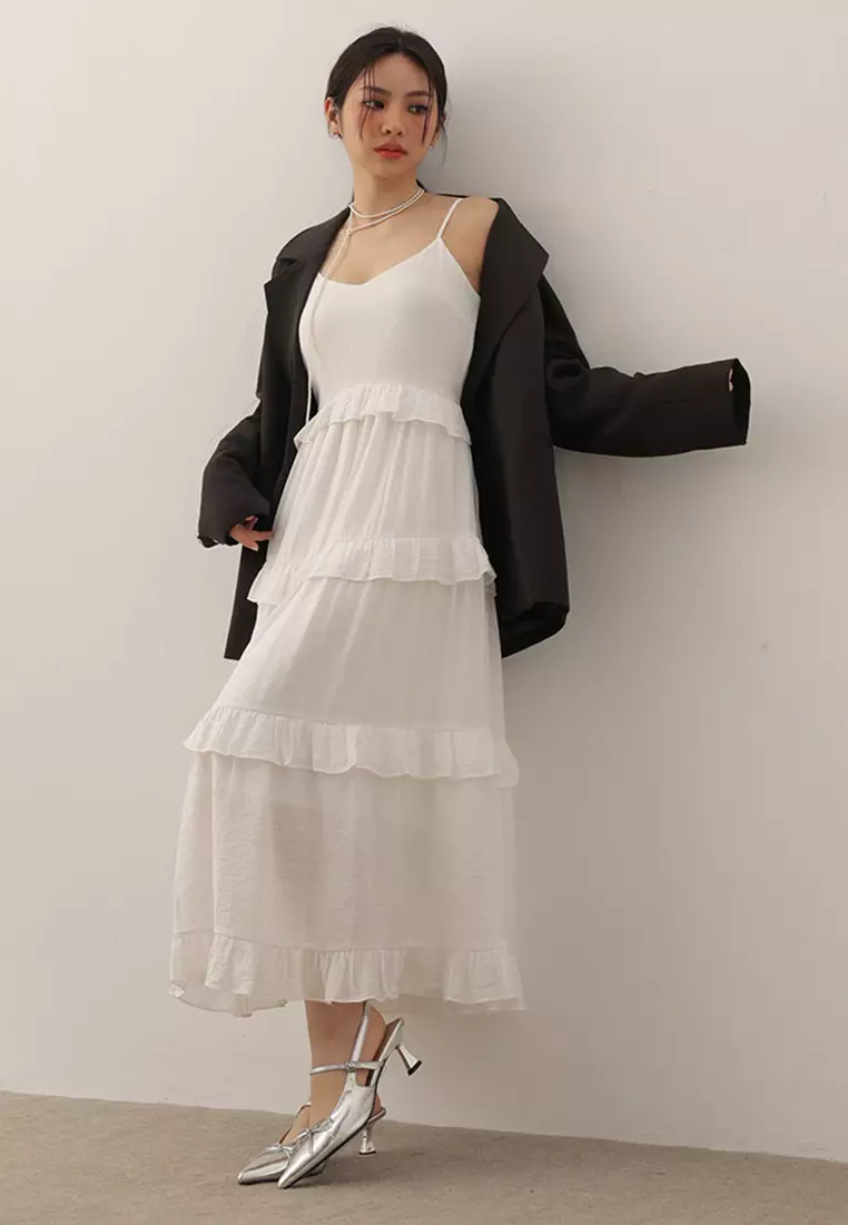 Tiered Ruffle Maxi Dress