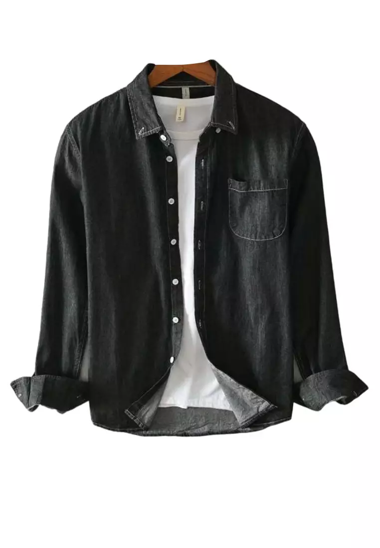 Casual clearance denim shirts