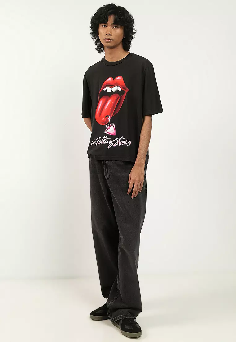 Licensed Cropped Fit Music T-Shirt