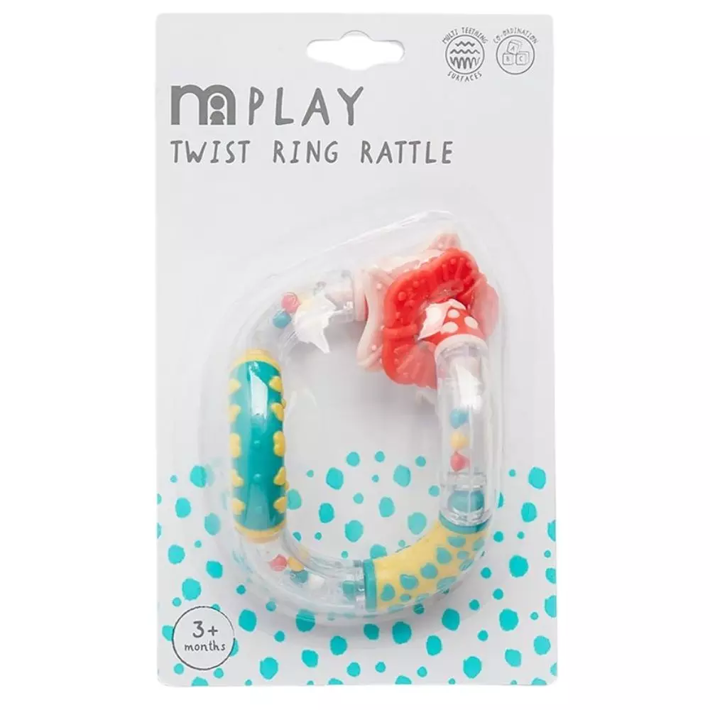 Mothercare Mplay Twisted Rattle - Mainan Kerincingan Bayi