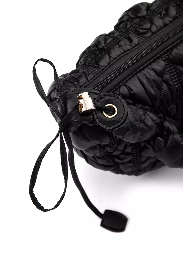 GYKACO KYUMI Black - Tas Wanita Sling Bag - Fashion Top Handle Bag (Import)