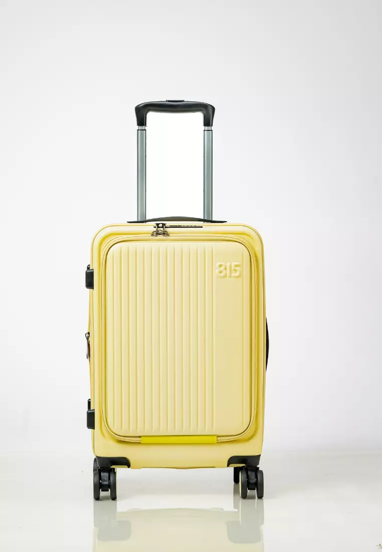 Alpha 4pcs Set 16,20, 24, 28"  Hard Case Luggage in Butter