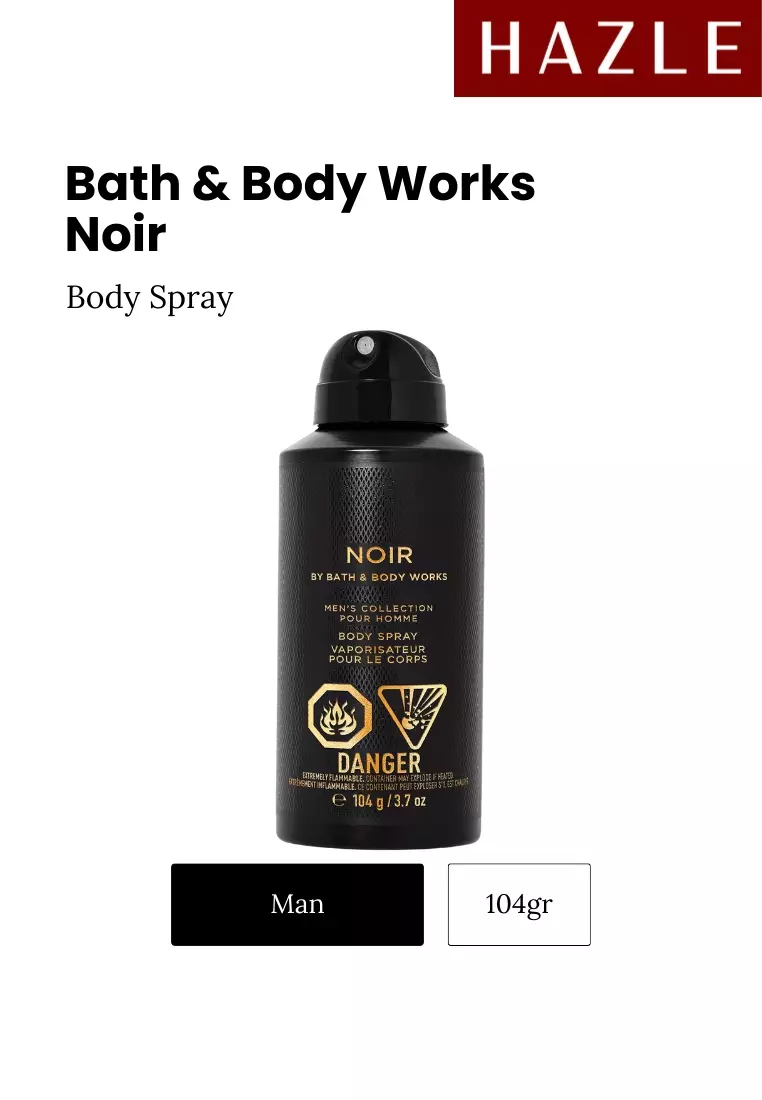 Bath & Body Works Noir Body Spray Man 104 gr