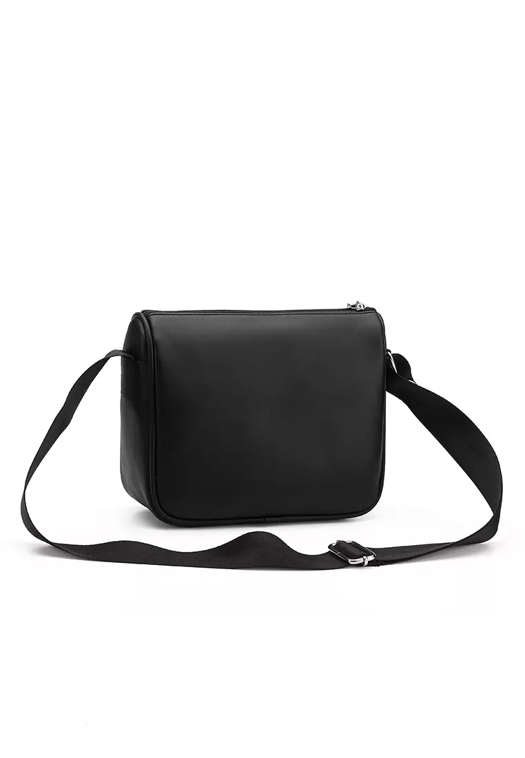 GYKACO FUMIKO Black - Tas Wanita Sling Bag - Fashion Top Handle Bag (Import)