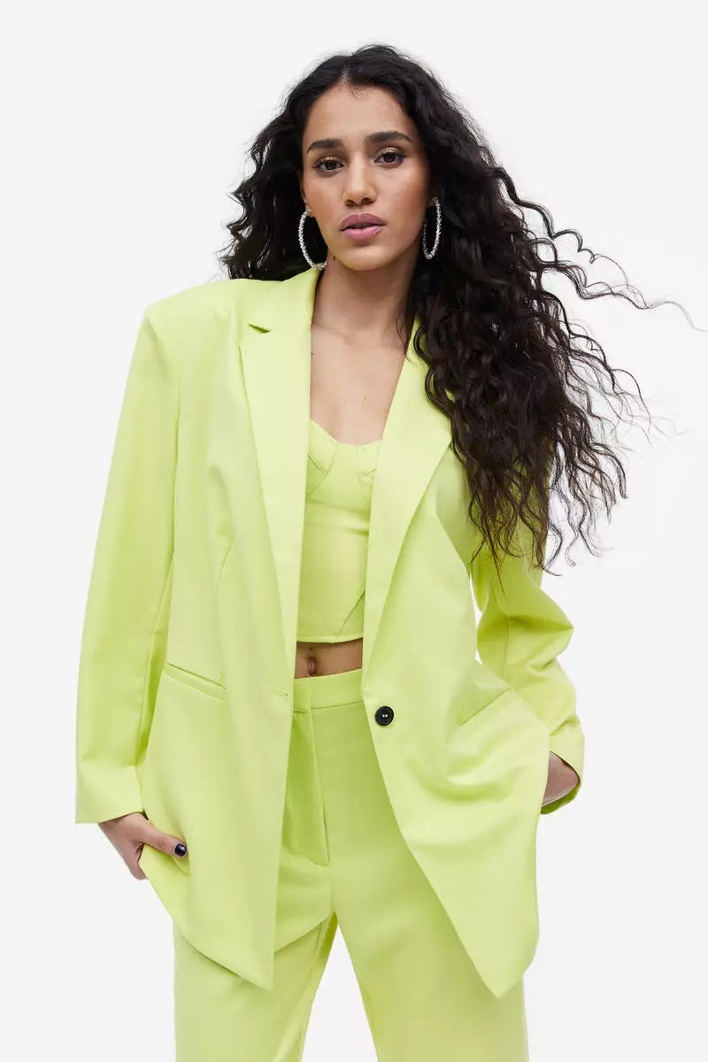 Buy H&M Oversized twill jacket 2024 Online ZALORA Singapore