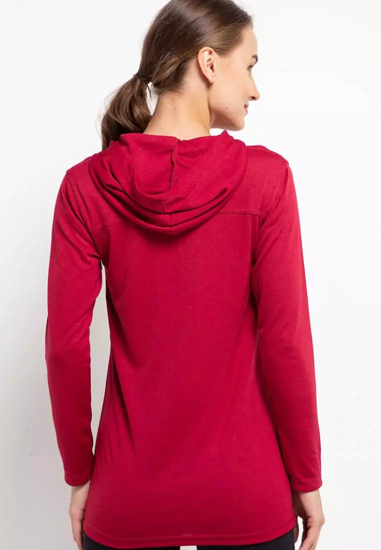 Td Active LS019 Baju Senam Muslim Hoodie