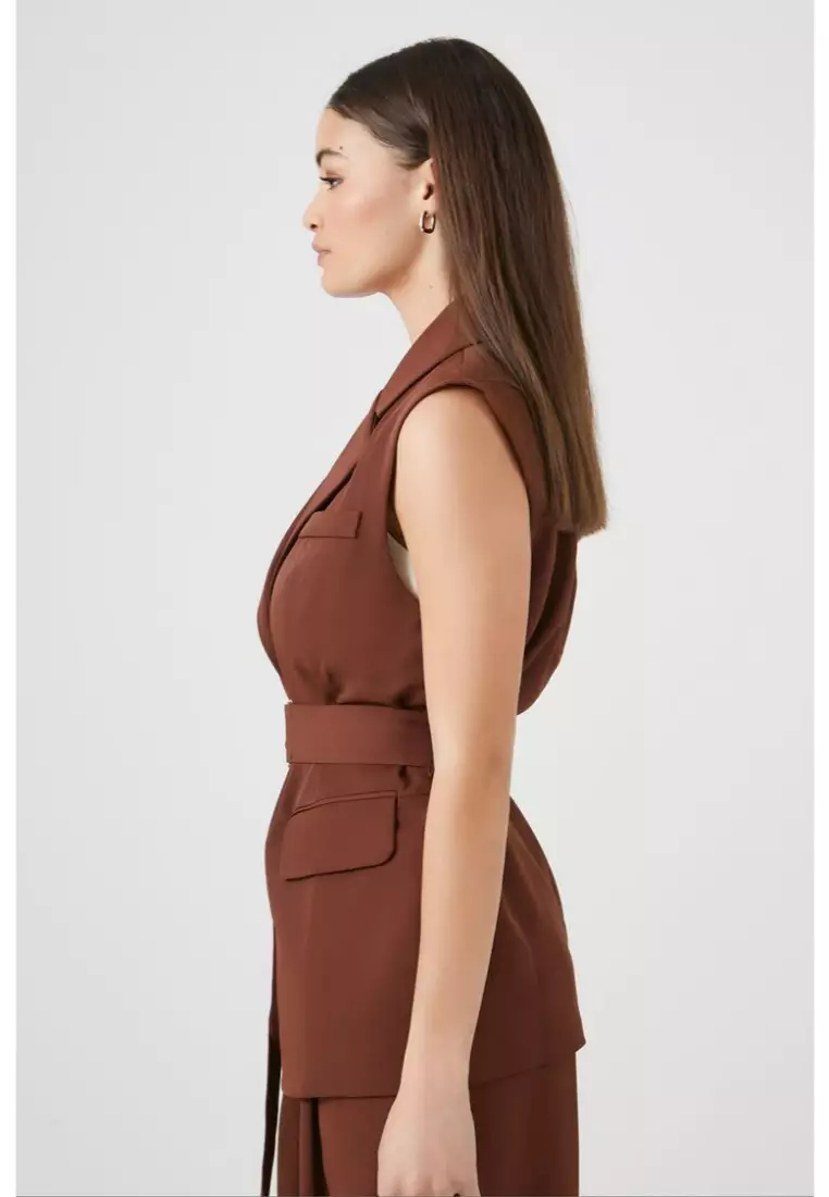 Forever 21 womens suit on sale vest