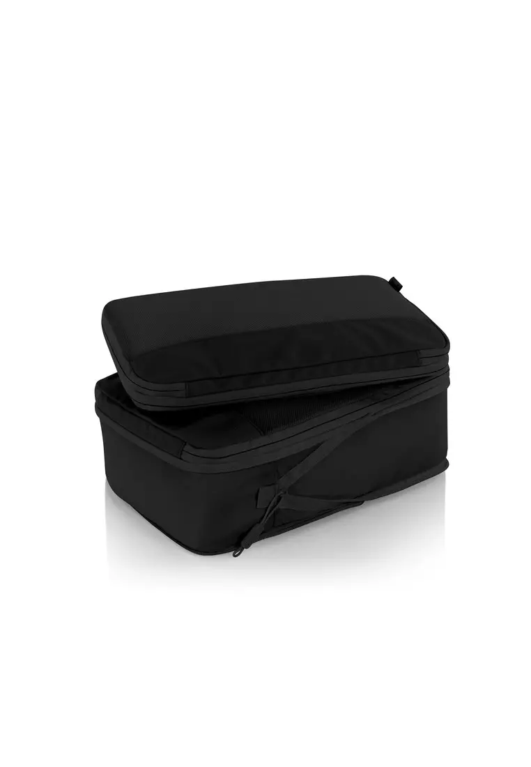 Ecotex 4pc Compression Packing Cube Set™- Black Onyx
