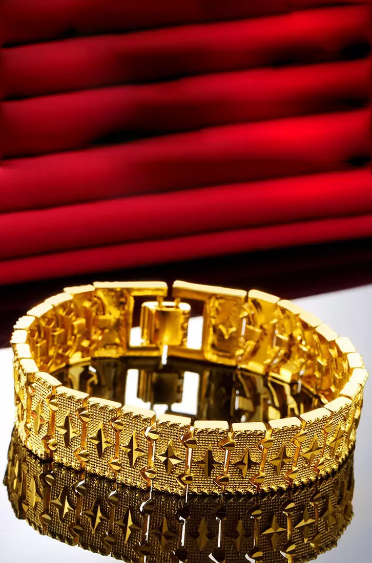 Gold plated watch on sale strap