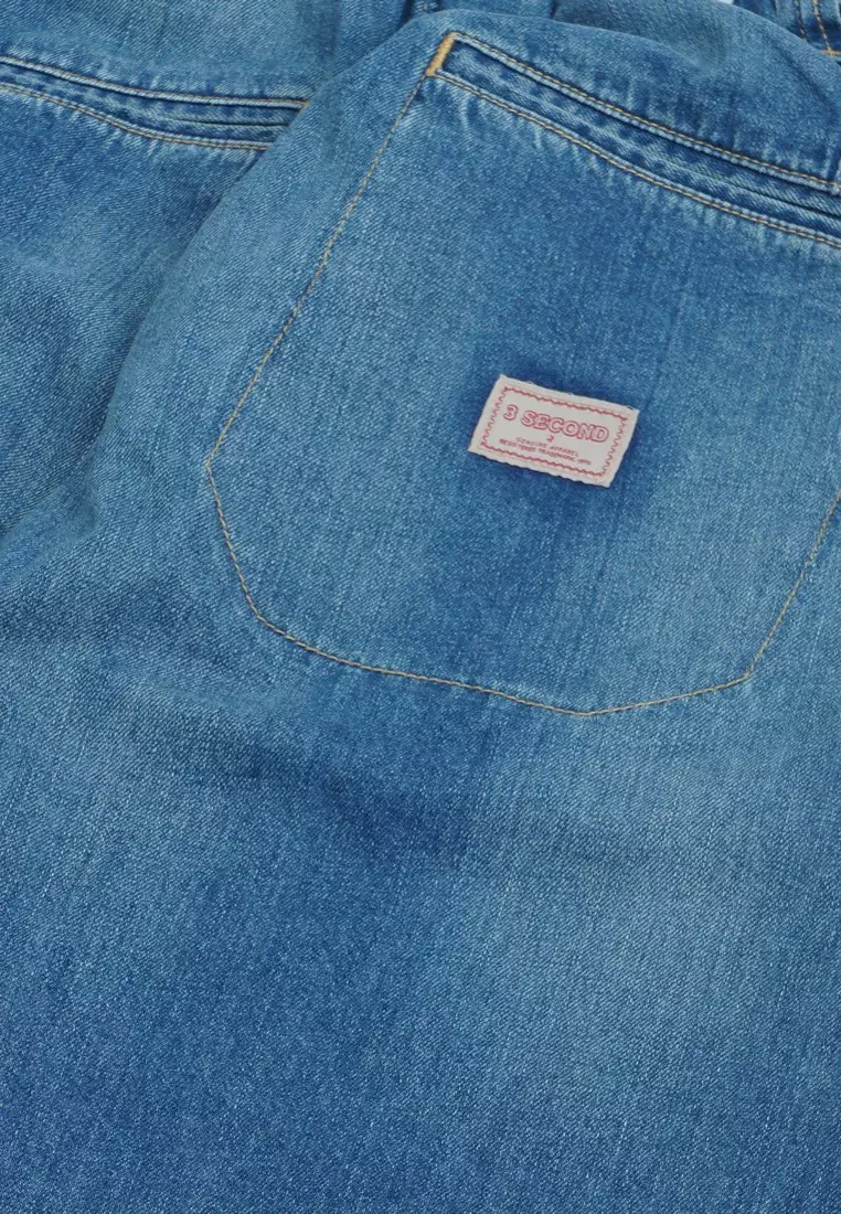 Men's Jeans Loose Fit Blue Wash Bennet C090823