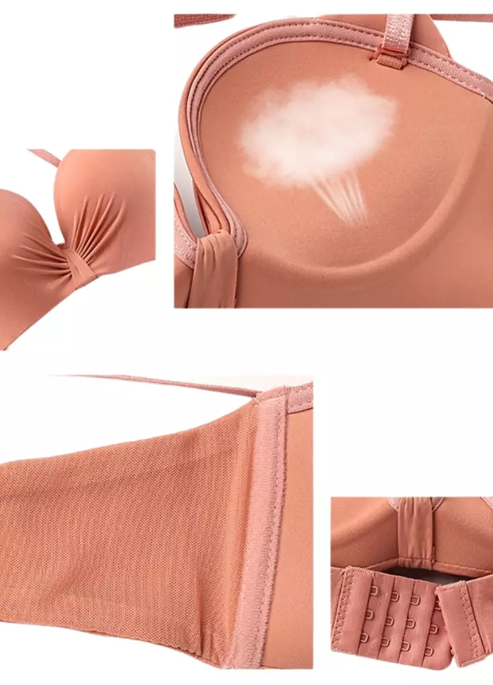 Jual Chelyne Chelyne BH Pushup Seamless Spandex V2111 Half Cup