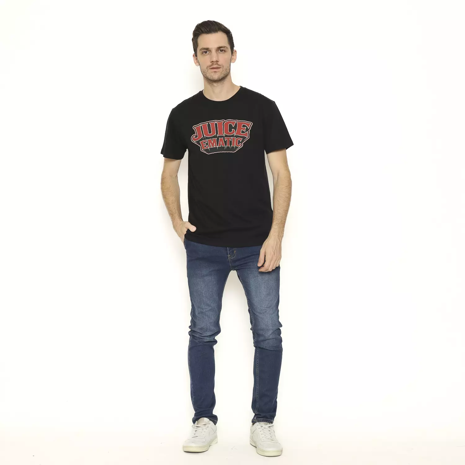 Juice Ematic Kaos Lengan Pendek Pria Twoo Men Tee Planet Surf