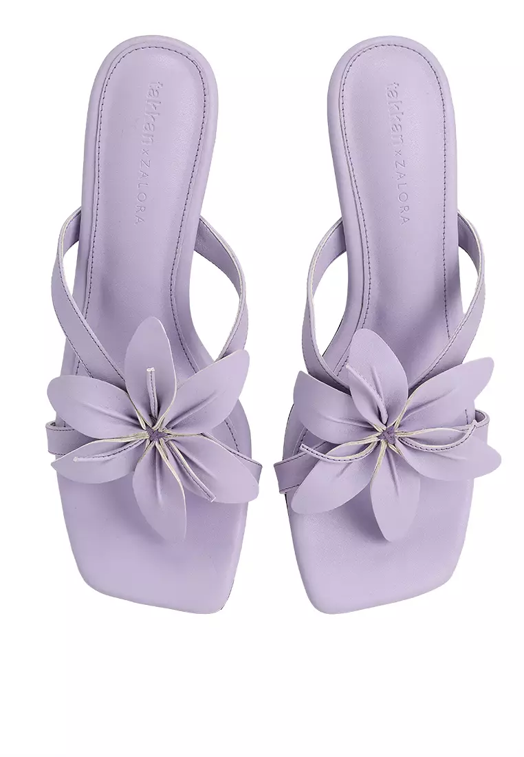 Lily Flower Heels