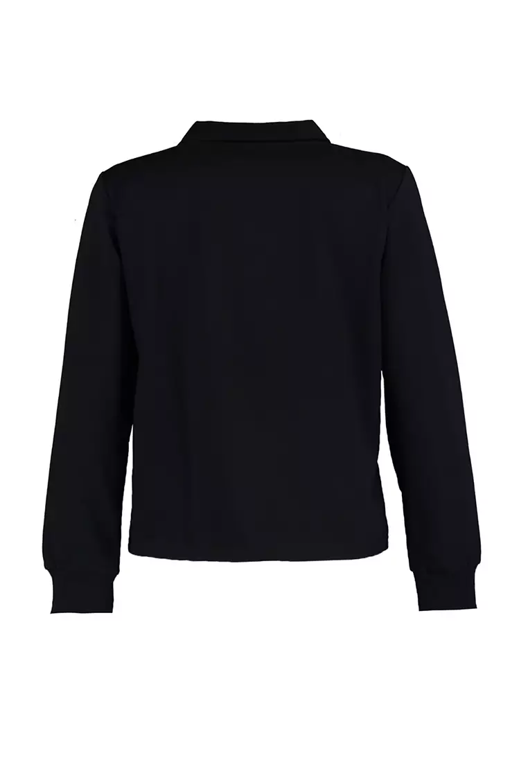 Polo Collar Tracksuit Set