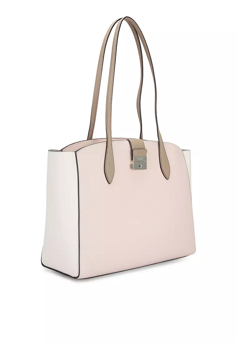 voyage colorblocked large work tote