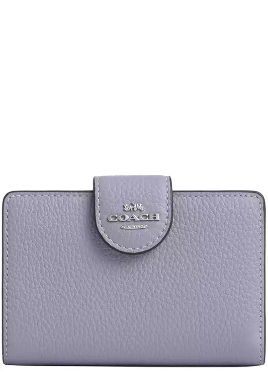 Medium Corner Zip Wallet - Mist CBO41