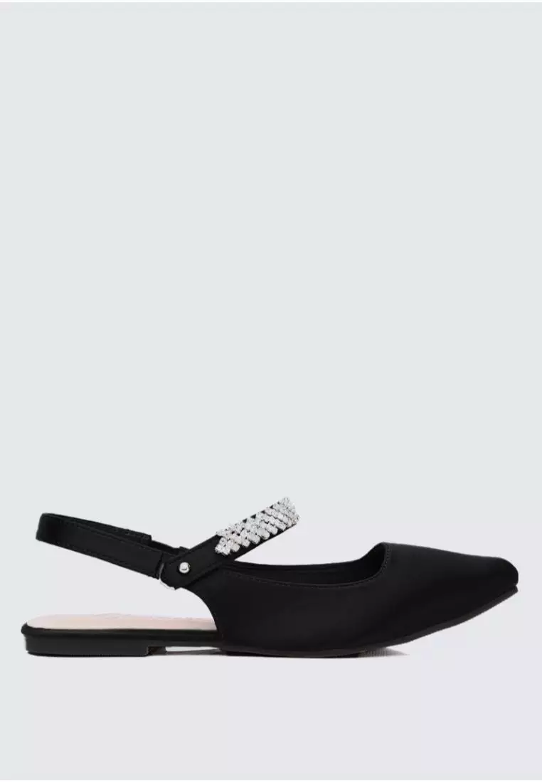 Discount on My Ballerine  shoes - SKU: Charlize Comfy Ballerina In Black