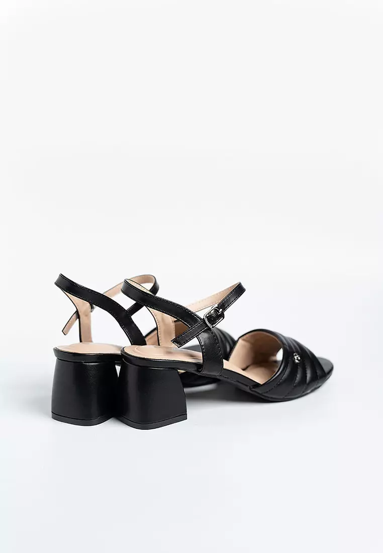 Phily Quilted Sandal Heels