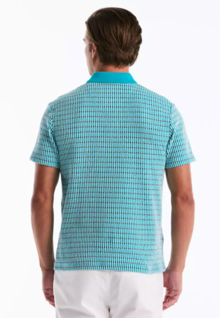Cotton Jacquard Plaid Raised Texture