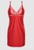 Sans Complexe 紅色 Passion 无线低背短睡裙 119DFAA7C805E4GS_4