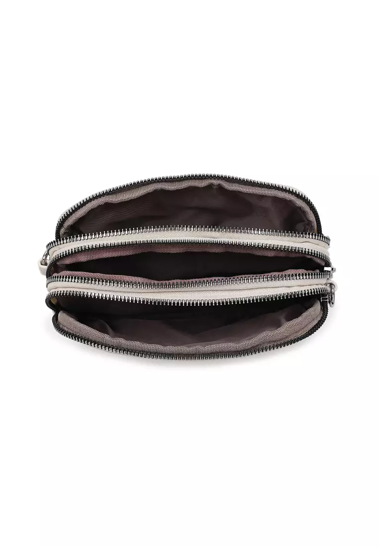 Women's Shoulder Sling Bag / Crossbody Bag - Creamy White