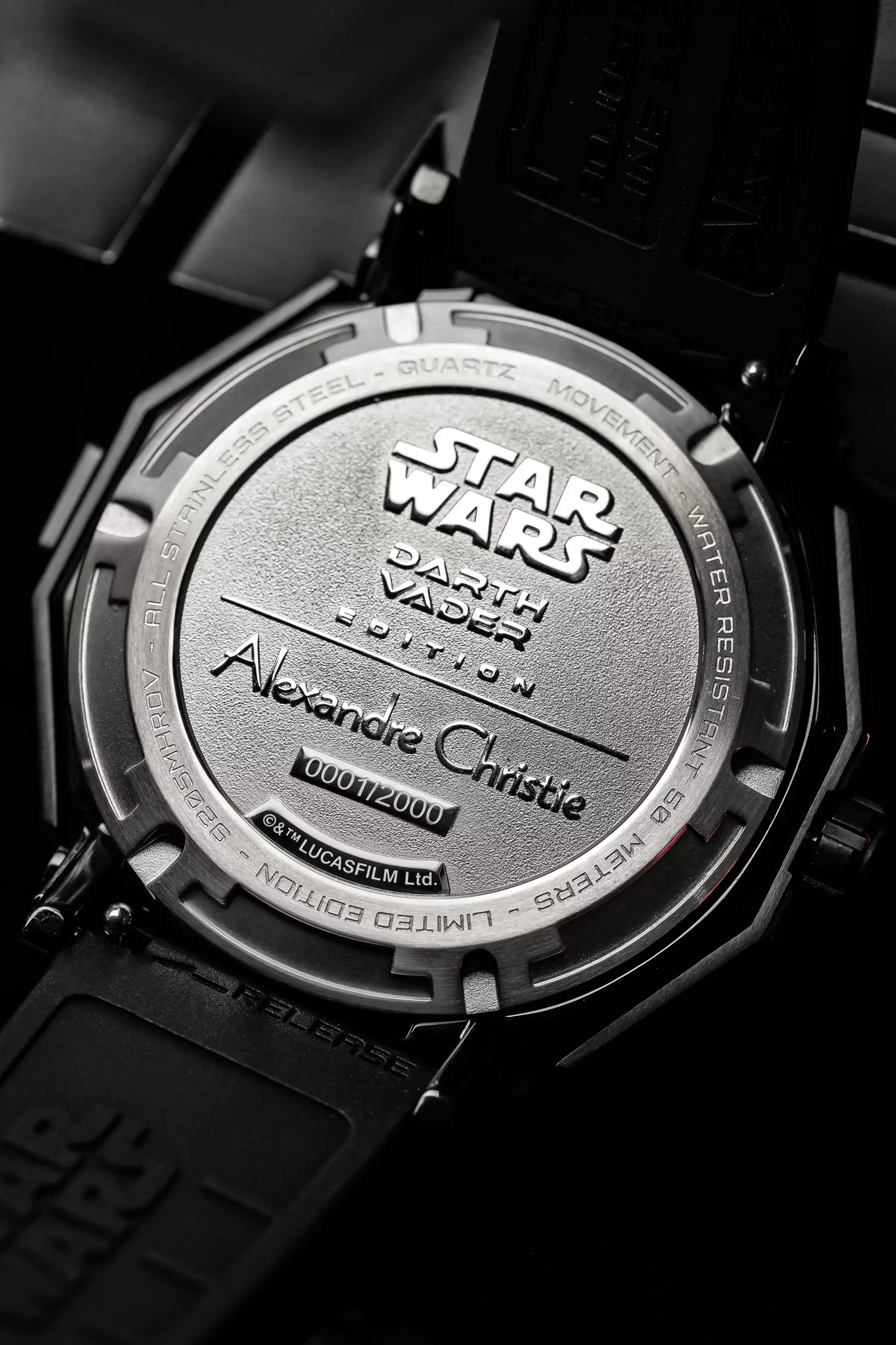 Jam Tangan Pria Alexandre Christie X Star Wars AC 9205 Bundling Darth Vader And Darth Star Edition Limited Edition