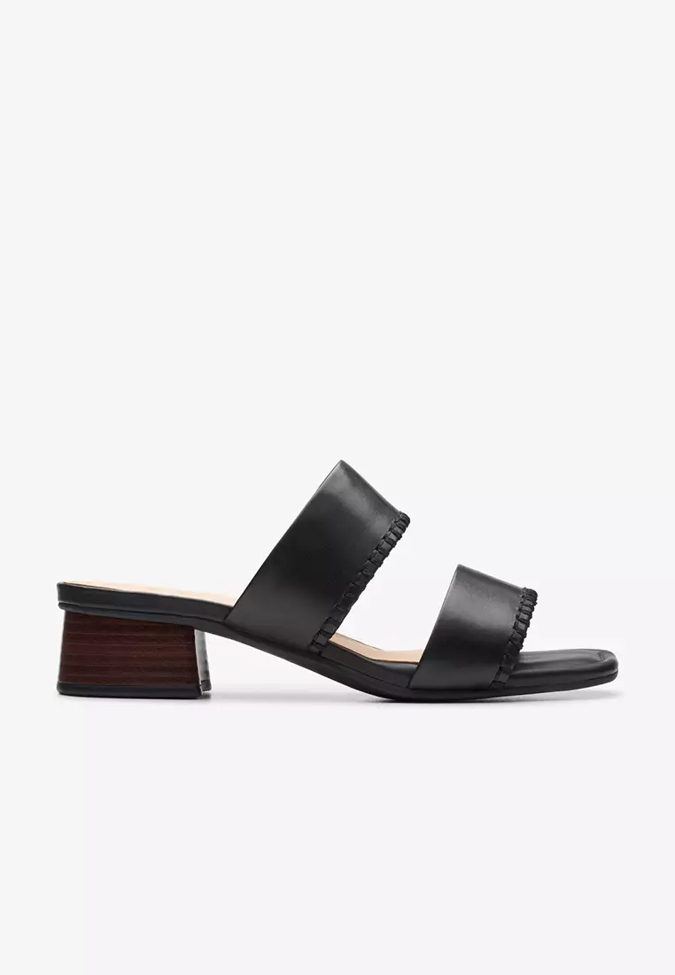 Discount on Clarks  shoes - SKU: Serina35 Mule Black