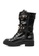 London Rag black Black Lace Up Long Ankle Boots SH1527 15BC0SHEFC1505GS_3
