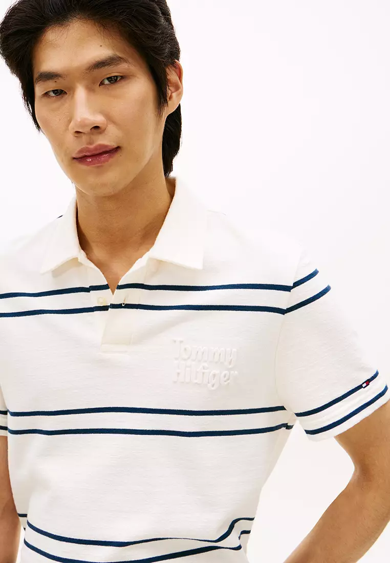 反面毛圈Polo恤 - TH Mainline