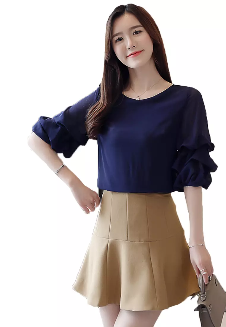 Chiffon tops online outlet