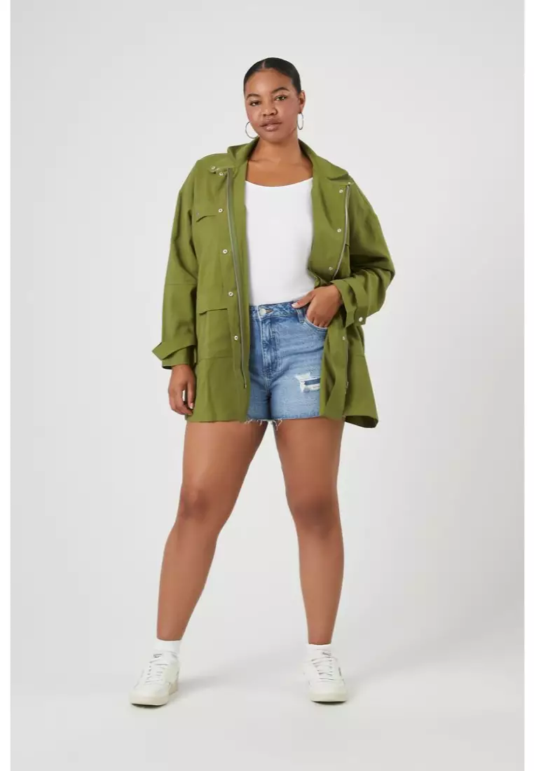 Utility jacket shop forever 21