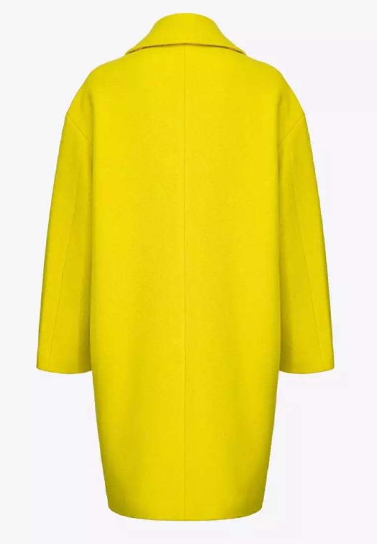 Buy Pinko Fabric cocoon coat 2024 Online ZALORA Singapore