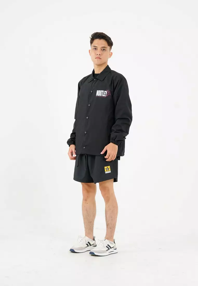 Moutley Men's Coach Jacket Regular Fit All Creature 171224