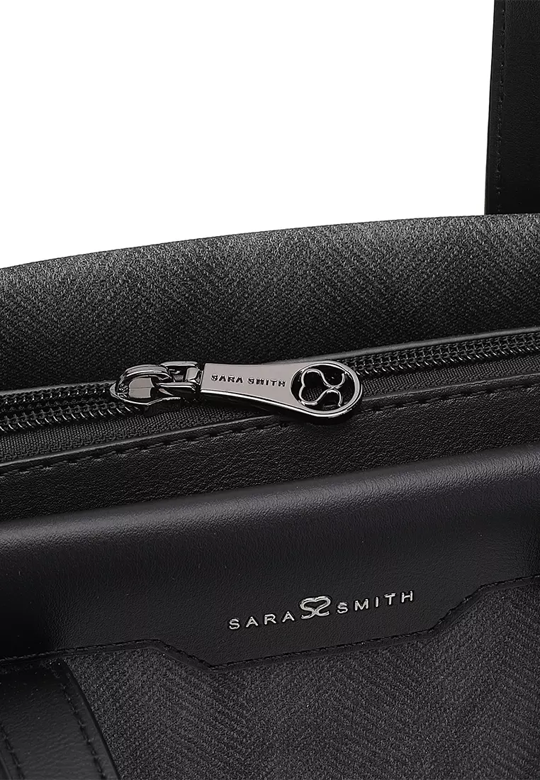 Women's Top Handle Bag / Sling Bag / Crossbody Bag / Shoulder Bag - Black