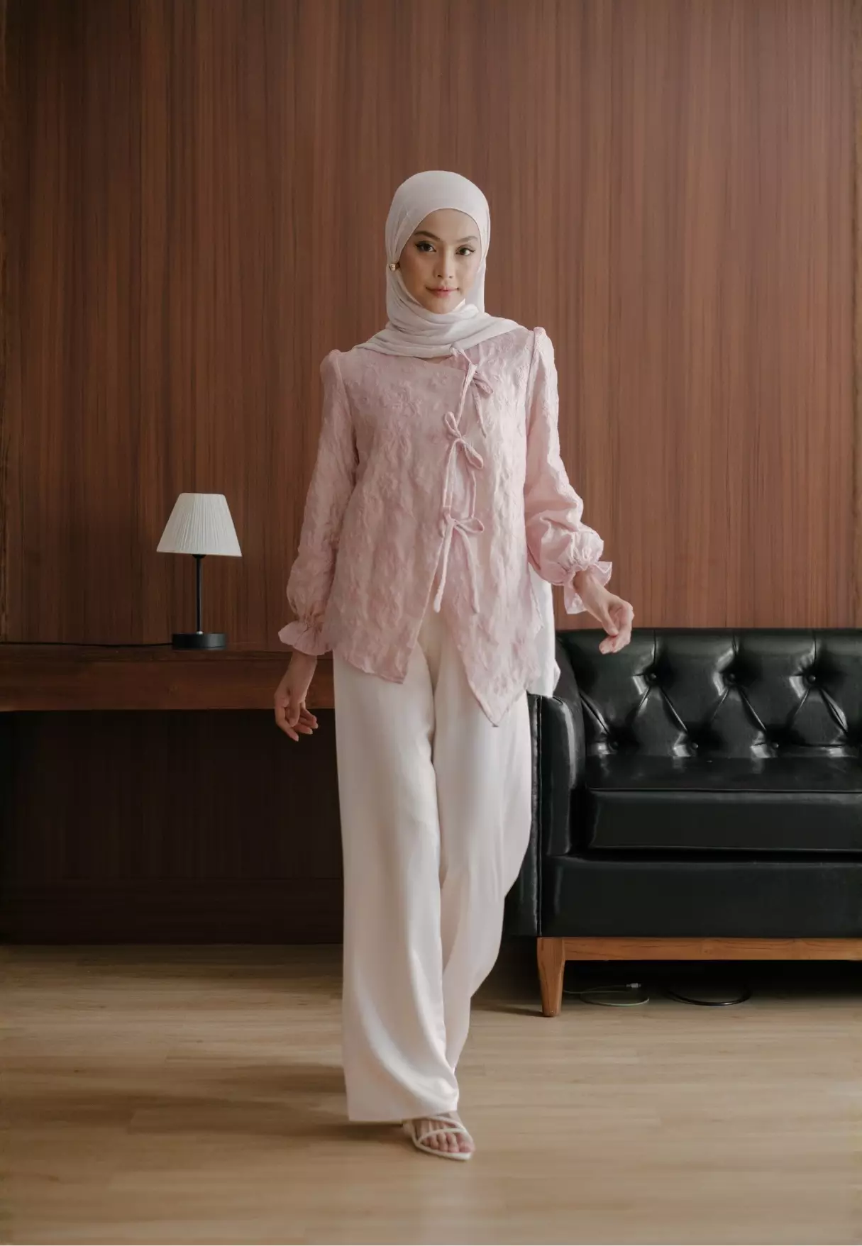Calyrra Blouse - Blush