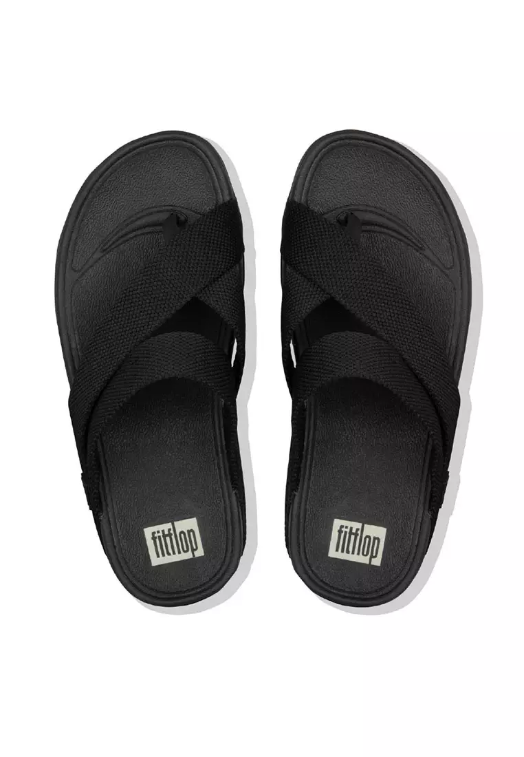 Fitflop Sling Weave Toe Post Sling Flip Flops FitFlop Men's Sling