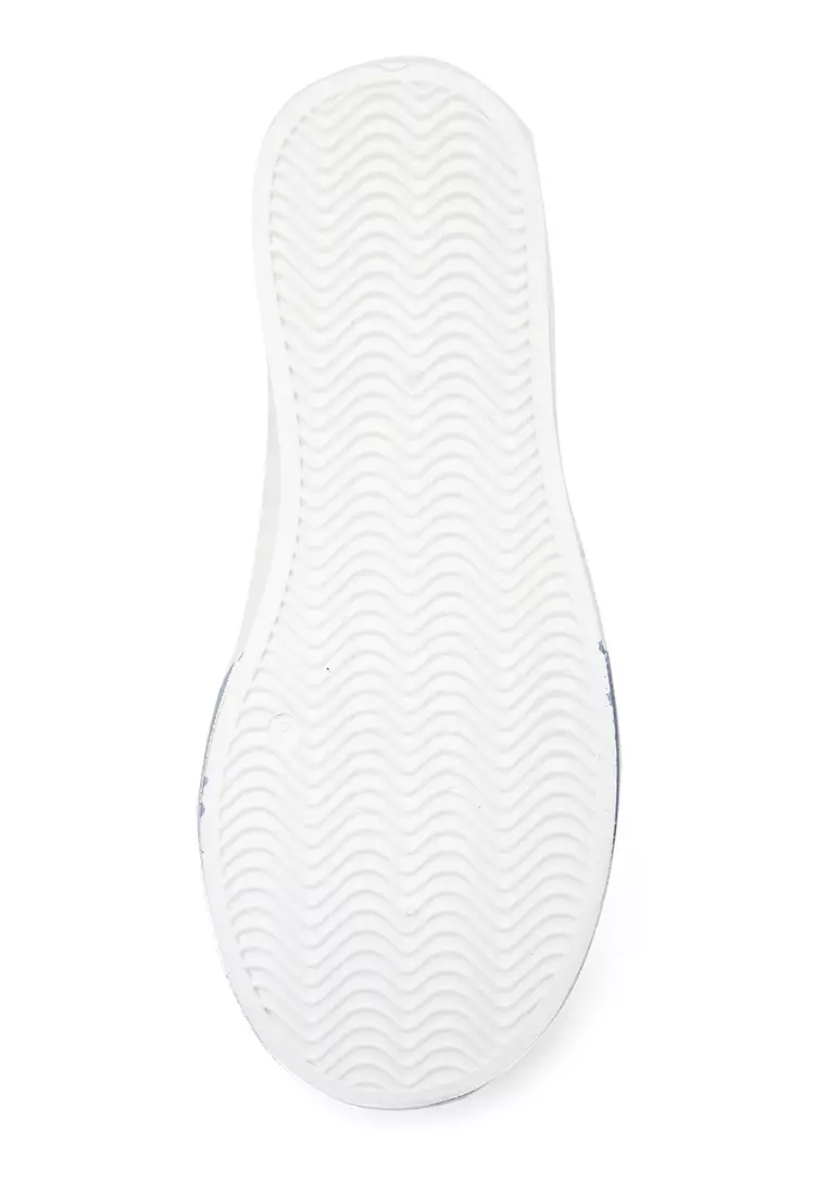 Sepatu Sneakers Women Tali Ikat Casual Premium Quality - Biru