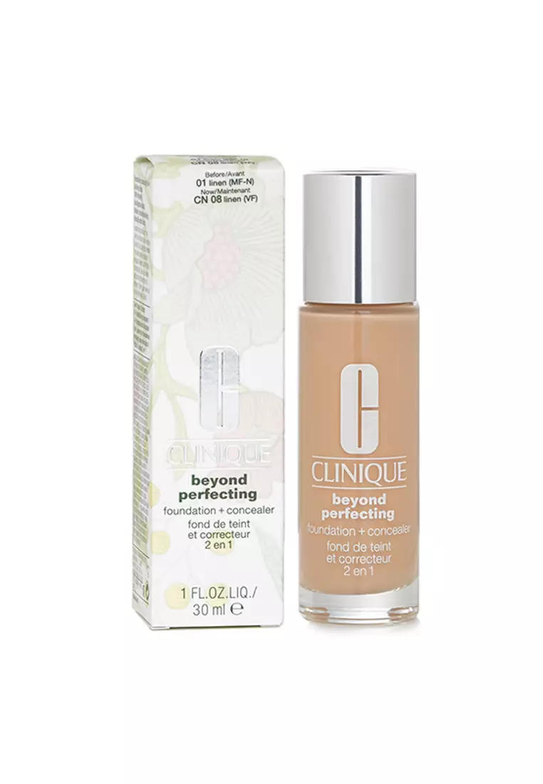 CLINIQUE - Beyond Perfecting Foundation & Concealer - # 01 Linen (VF-N) 30ml/1oz.