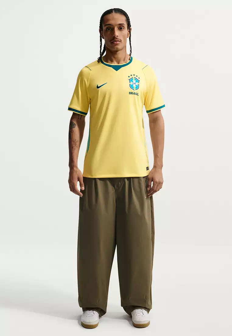 Brazil National Team 2026 Stadium Home Dri-FIT Football Top