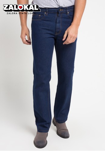 Jual Jimmy Martin Celana Panjang Denim Roll Up Original 