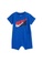 Nike blue Nike Boy Infant's Tri Color Romper (12 - 24 Months) - Game Royal 9CC85KAB297F2AGS_1