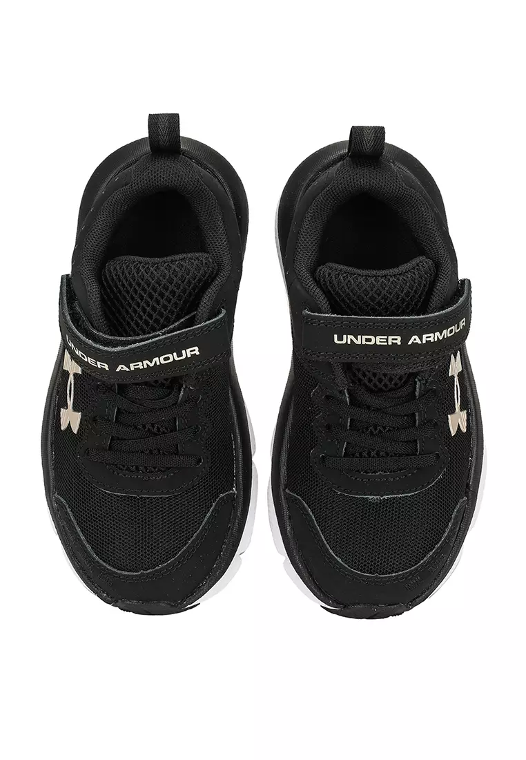Girls black under discount armour shoes