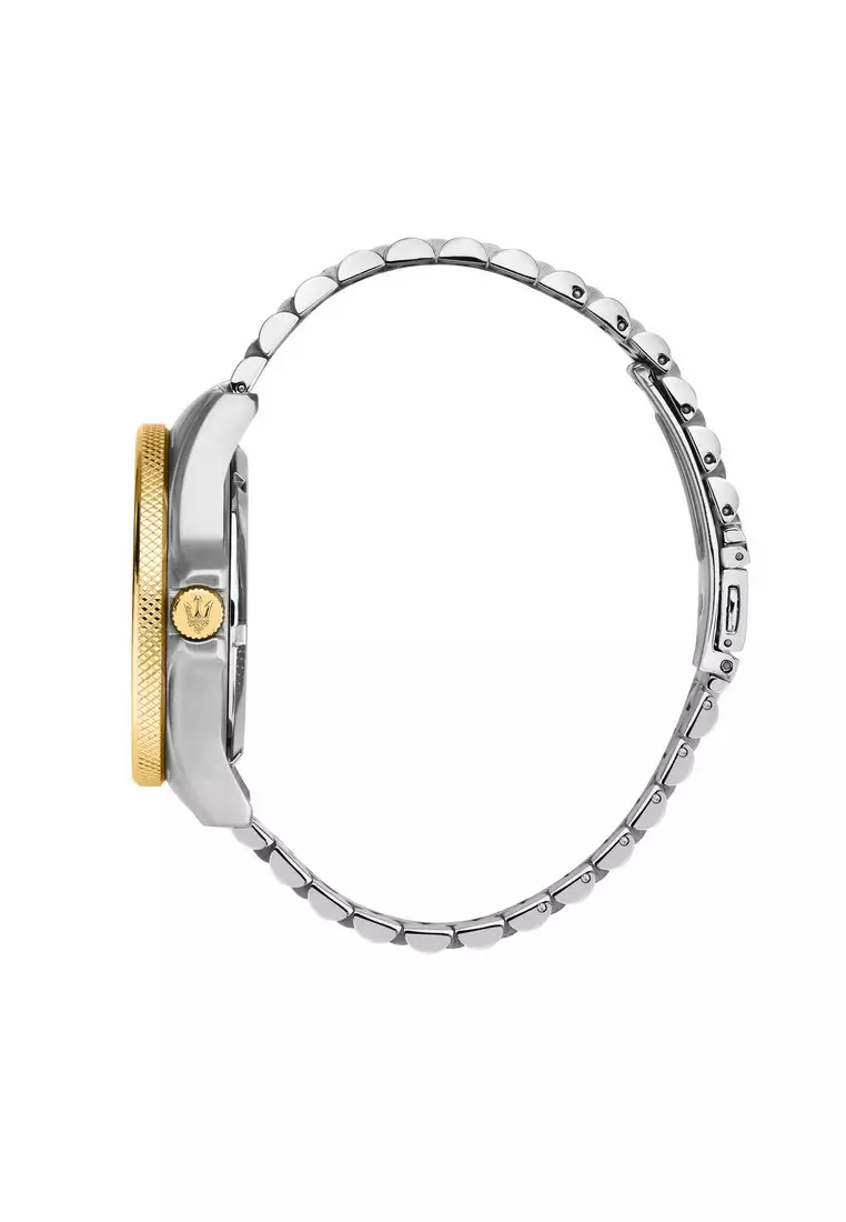 【2 Years Warranty】Maserati Sfida 44mm Men's Automatic Watch R8823140010