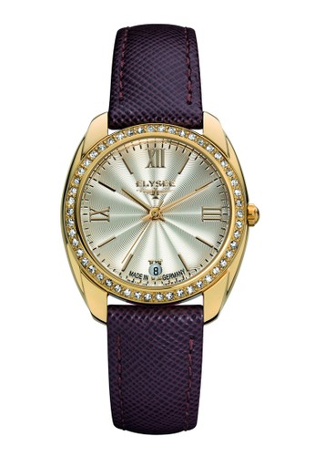 Elysee Watches - Jam Tangan Wanita - Leather - 28601B - Diana Watches (Silver)