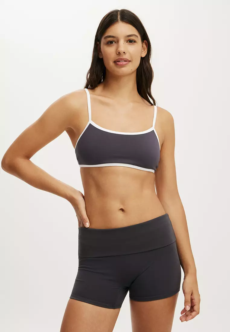 Ultra Soft Roll Over Shortie Shorts